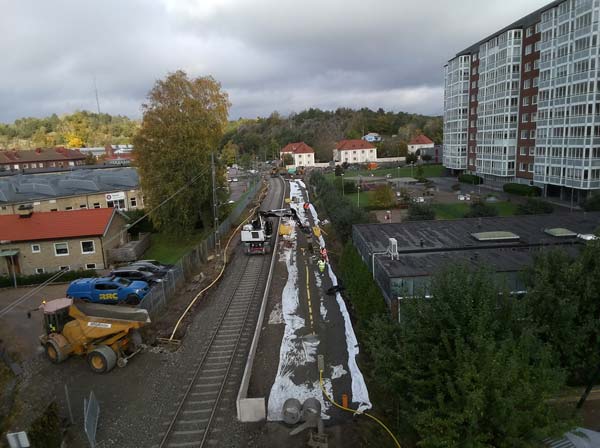 Plattformshöjning vid Uddevalla Östra